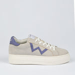 MIM Zapatilla ZELDA GRIS LILA