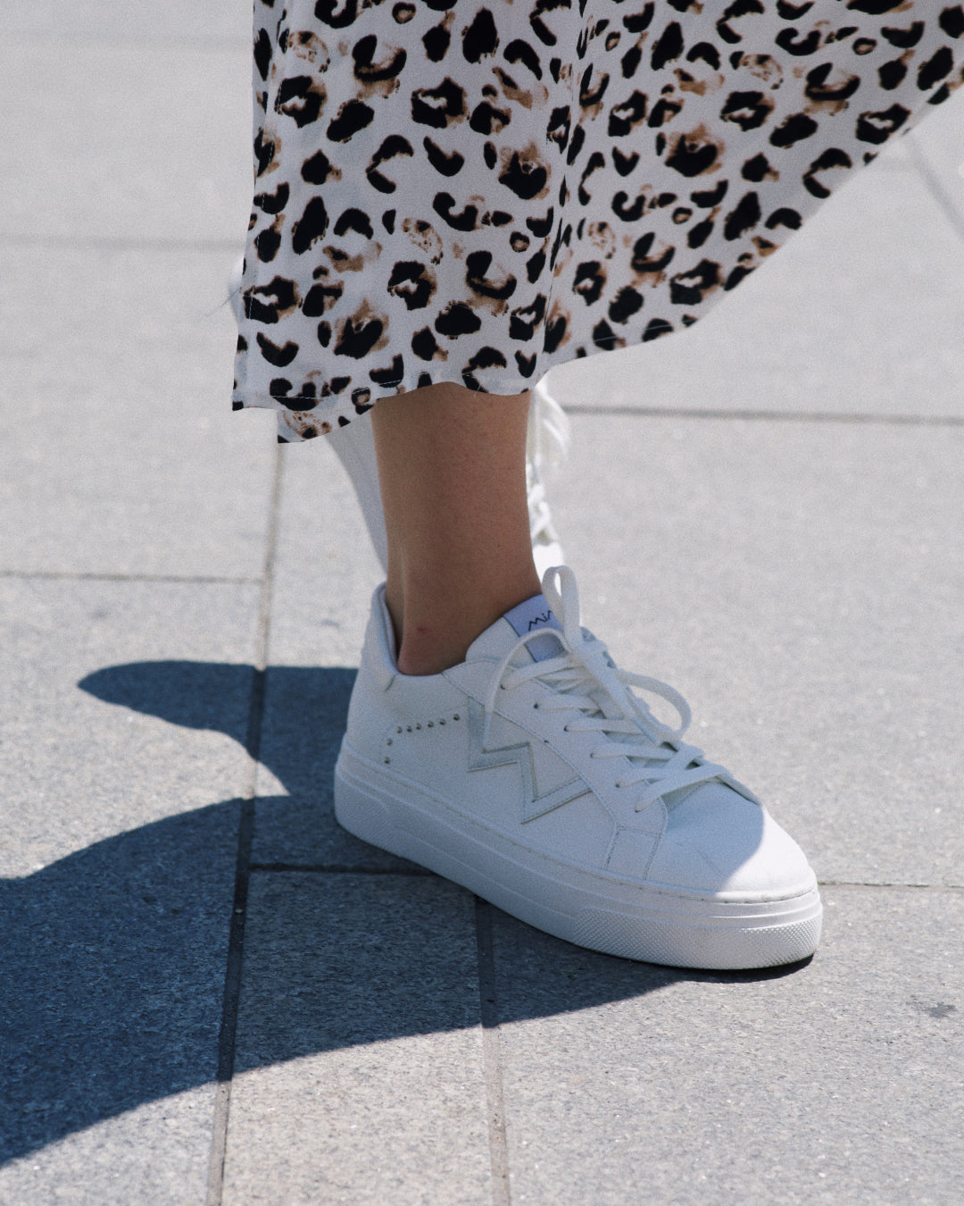 MIM Zapatilla ZELDA TACHAS BLANCO