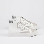 MIM Zapatilla ZELDA TOP GLITTER GRIS