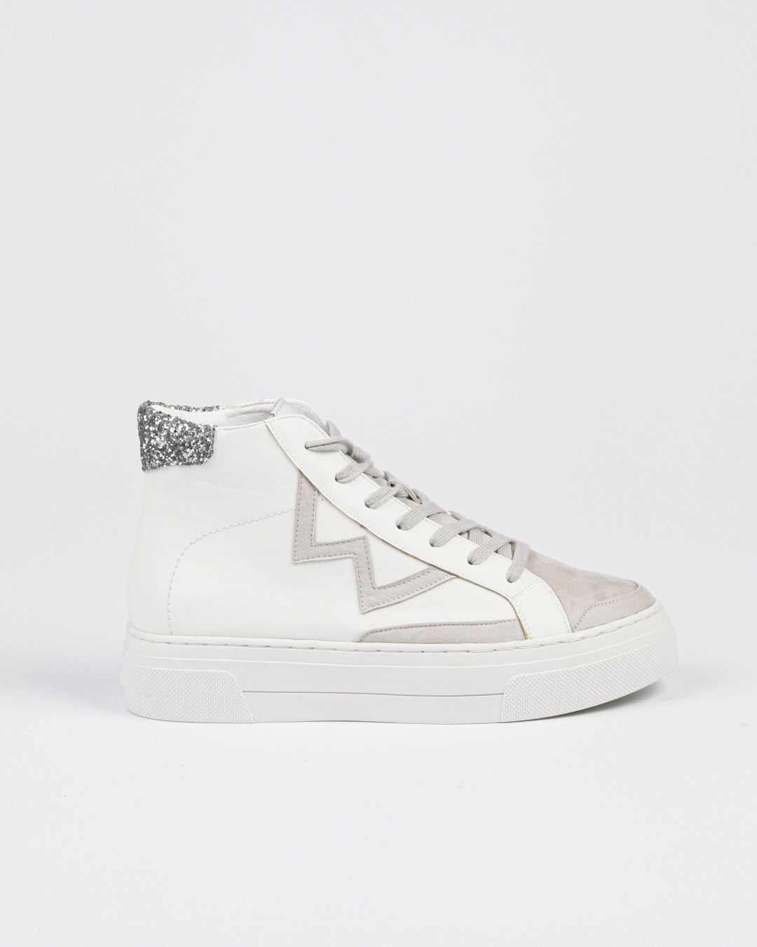 MIM Zapatilla ZELDA TOP GLITTER GRIS