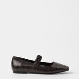 MIM Zapato Plano DEVI CHOCOLATE SNAKE