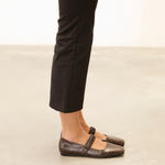 MIM Zapato Plano DEVI CHOCOLATE SNAKE