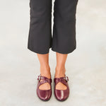 MIM Zapato Plano FLO BURDEOS