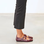 MIM Zapato Plano FLO BURDEOS