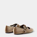 MIM Zapato Plano FLO TOSTADO VELVET