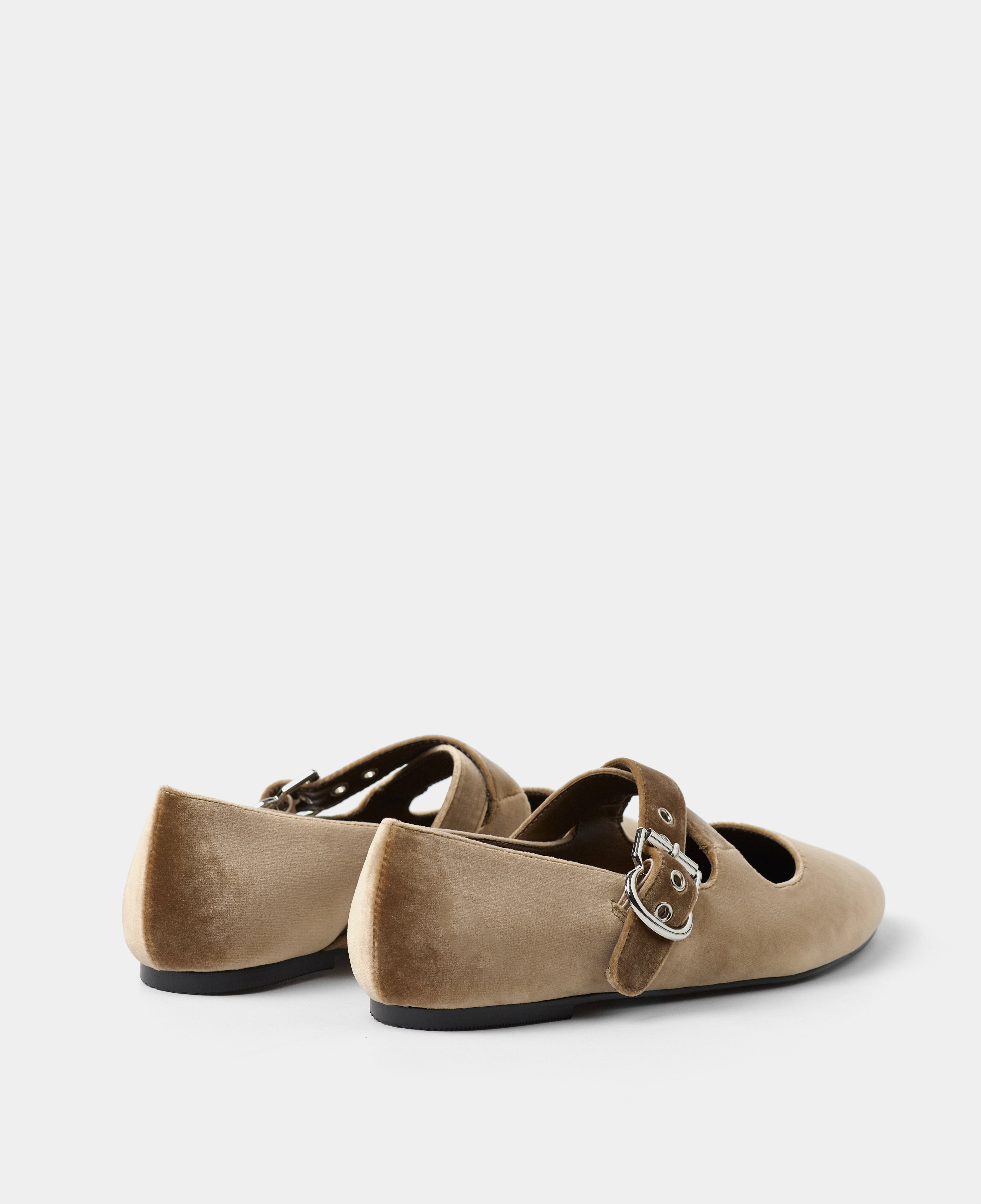 MIM Zapato Plano FLO TOSTADO VELVET