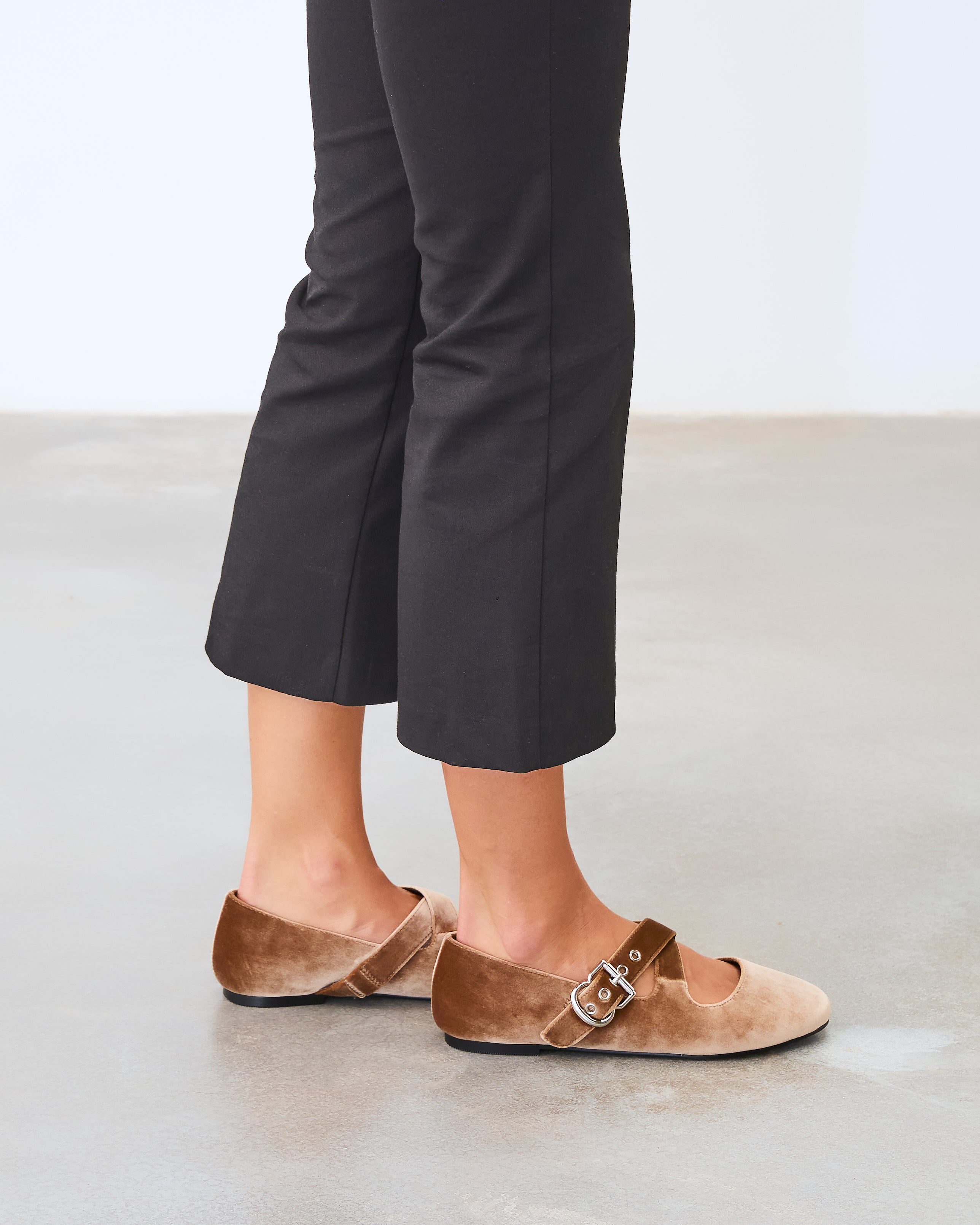 MIM Zapato Plano FLO TOSTADO VELVET