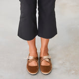 MIM Zapato Plano FLO TOSTADO VELVET