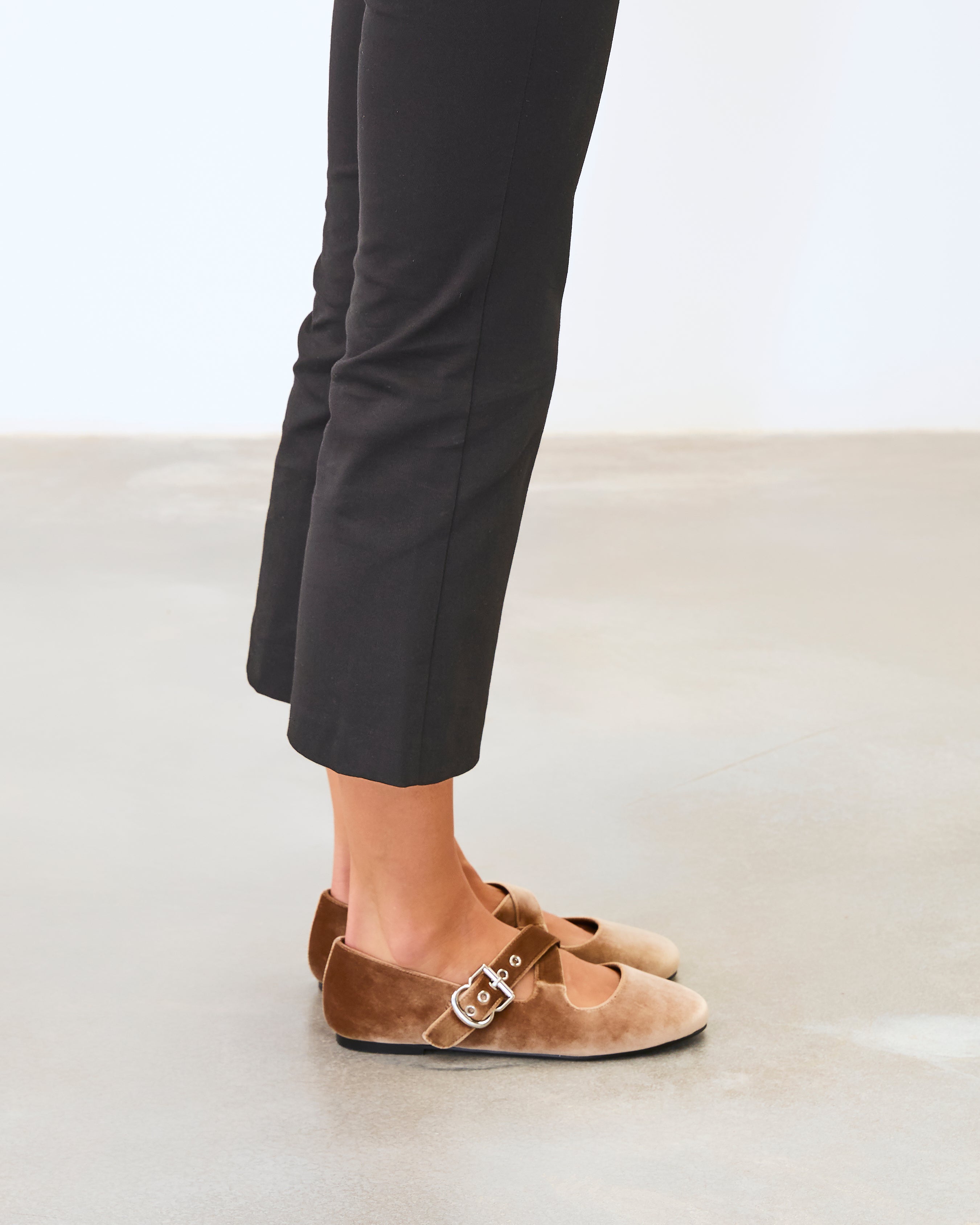 MIM Zapato Plano FLO TOSTADO VELVET
