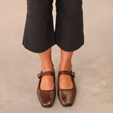 MIM Zapato Plano LEM CHOCOLATE