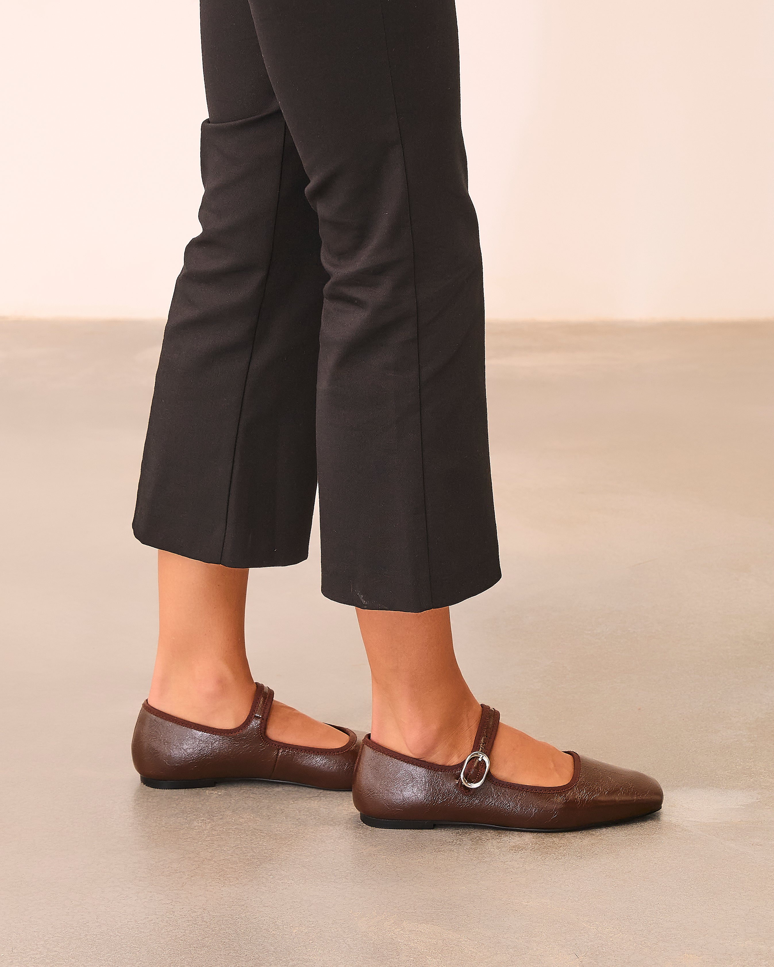 MIM Zapato Plano LEM CHOCOLATE