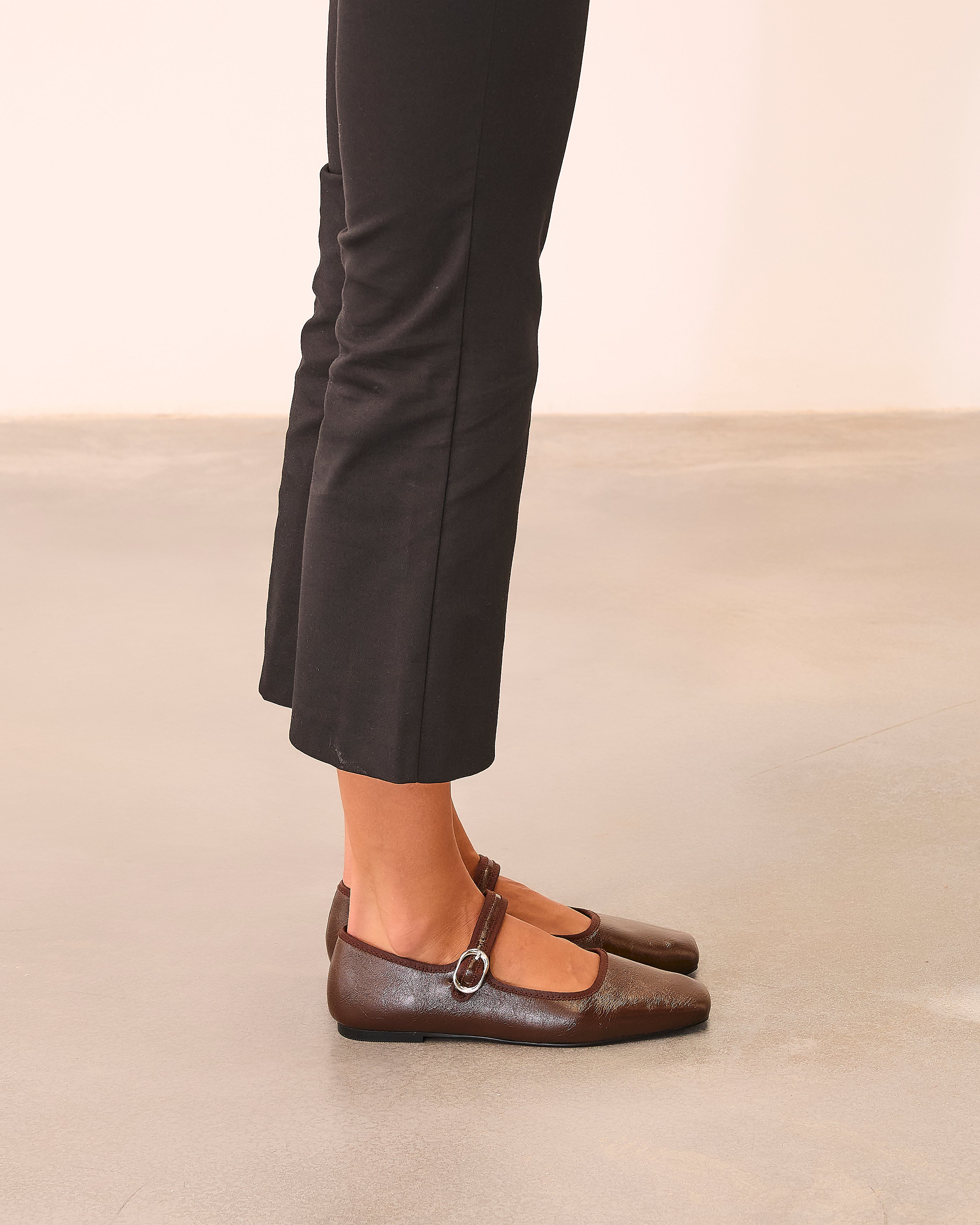 MIM Zapato Plano LEM CHOCOLATE