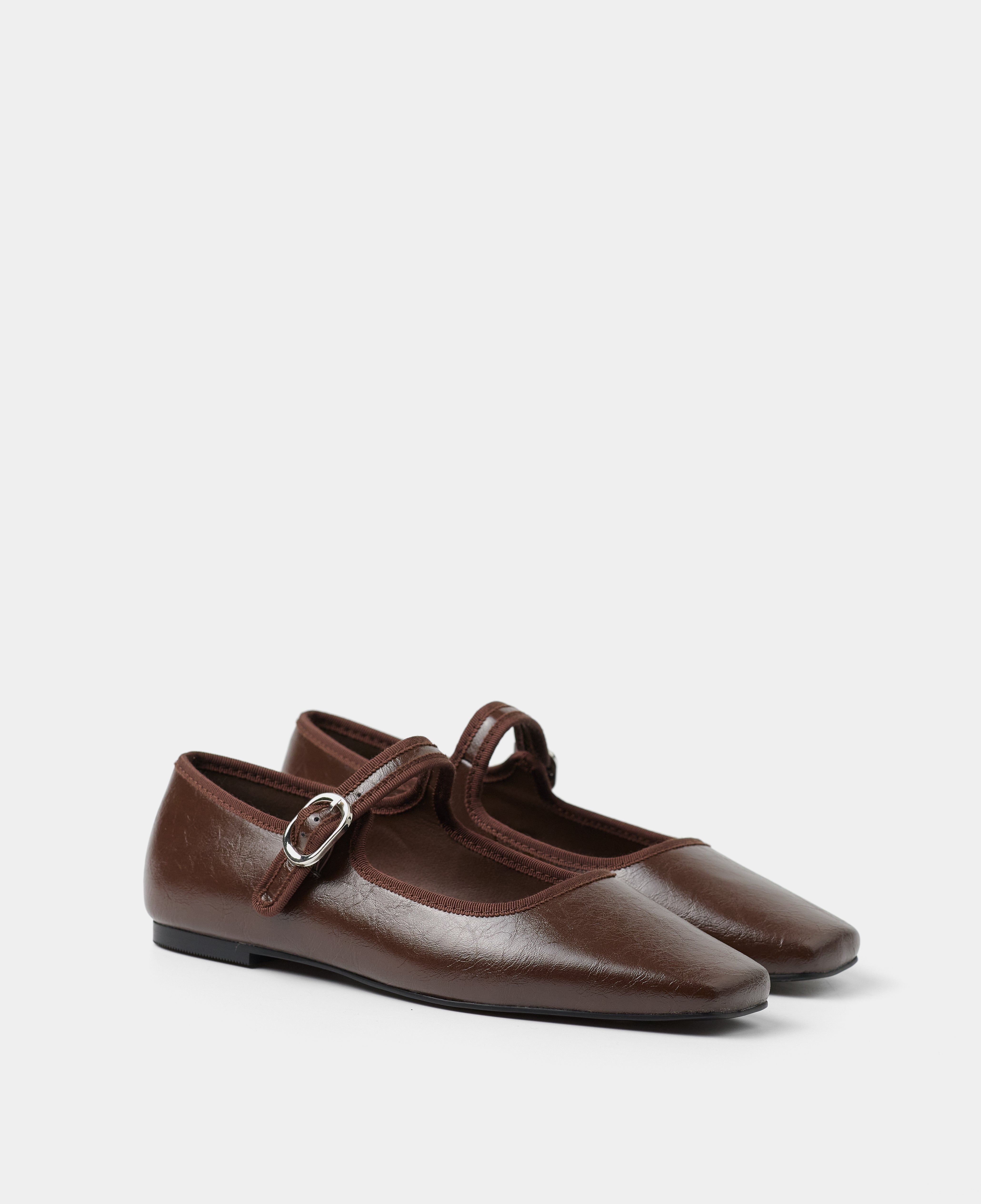 MIM Zapato Plano LEM CHOCOLATE
