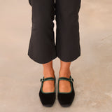 MIM Zapato Plano LEM NEGRO VELVET