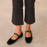 MIM Zapato Plano LEM NEGRO VELVET