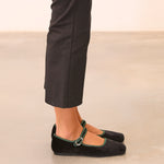 MIM Zapato Plano LEM NEGRO VELVET