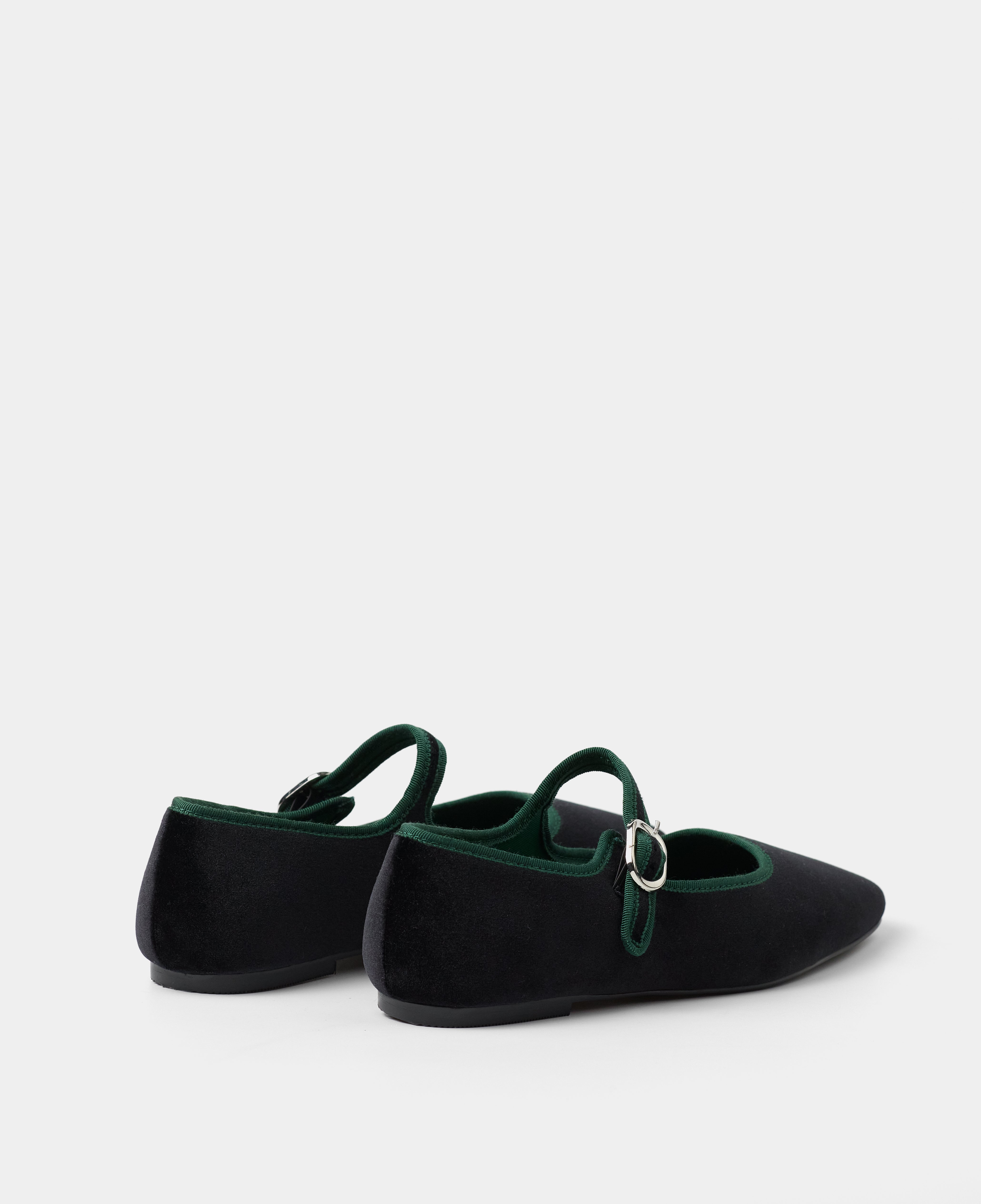 MIM Zapato Plano LEM NEGRO VELVET