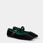 MIM Zapato Plano LEM NEGRO VELVET