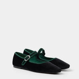 MIM Zapato Plano LEM NEGRO VELVET