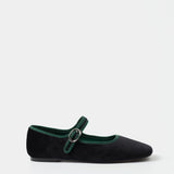 MIM Zapato Plano LEM NEGRO VELVET