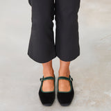 MIM Zapato Plano LEM NEGRO VELVET