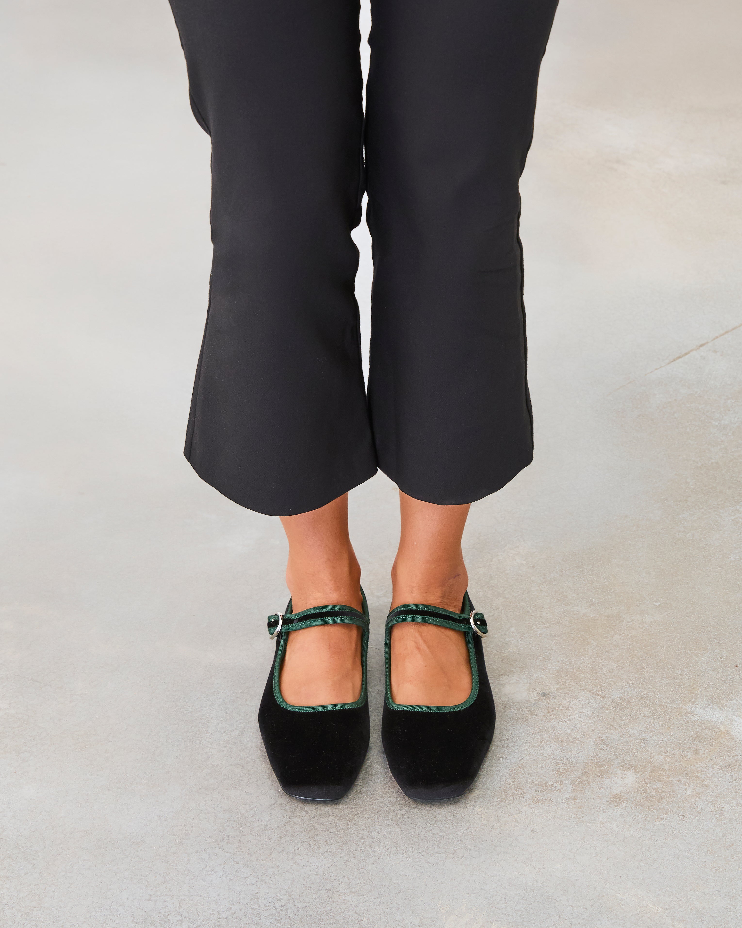 MIM Zapato Plano LEM NEGRO VELVET