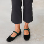 MIM Zapato Plano LEM NEGRO VELVET