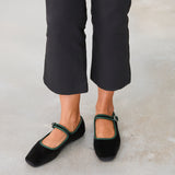 MIM Zapato Plano LEM NEGRO VELVET