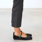 MIM Zapato Plano LEM NEGRO VELVET