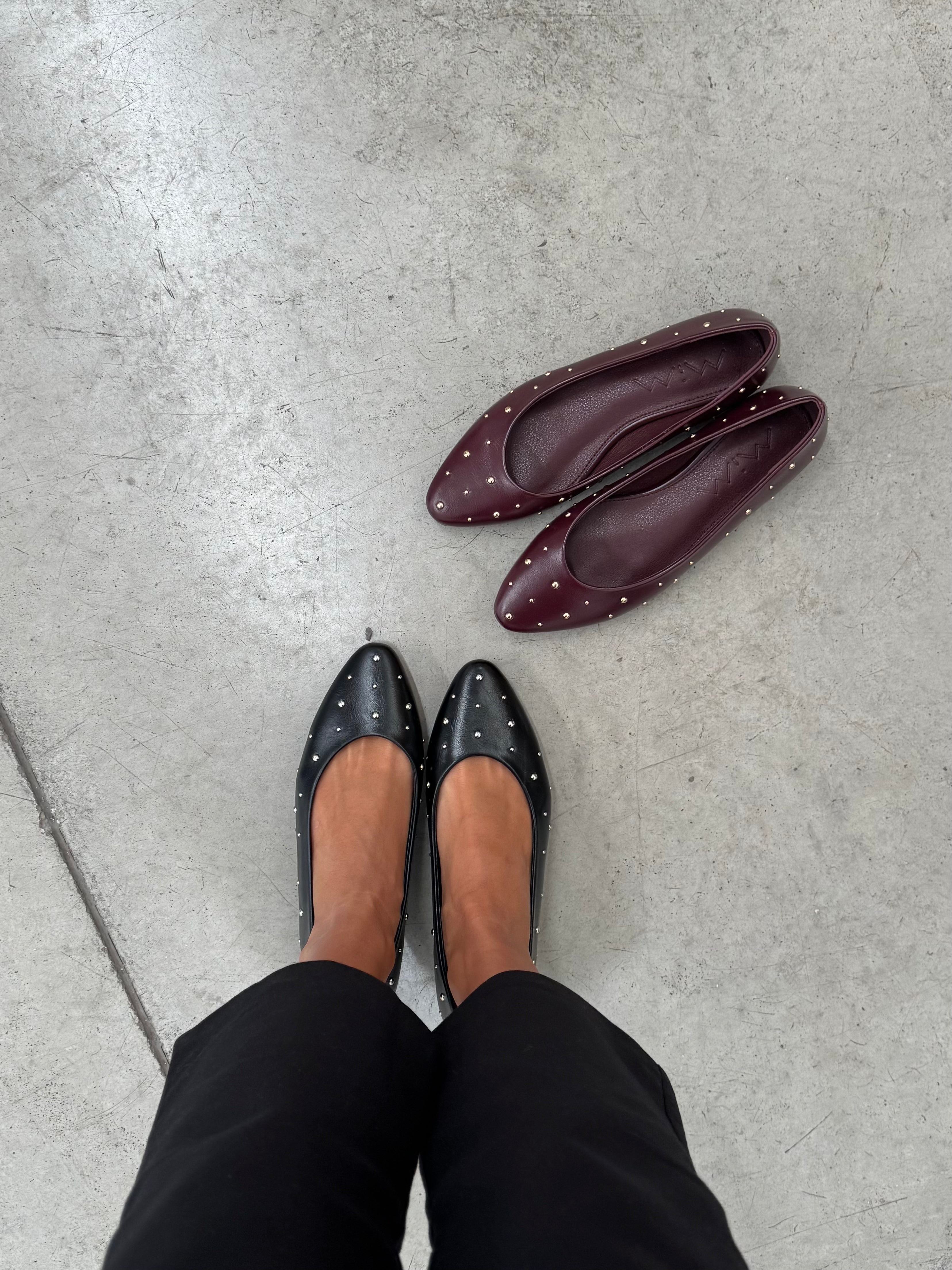 MIM Zapato Plano LOUIS NEGRO