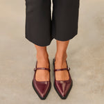 MIM Zapato Plano MAYFAIR BURDEOS
