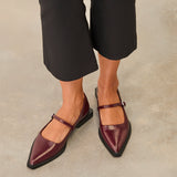 MIM Zapato Plano MAYFAIR BURDEOS