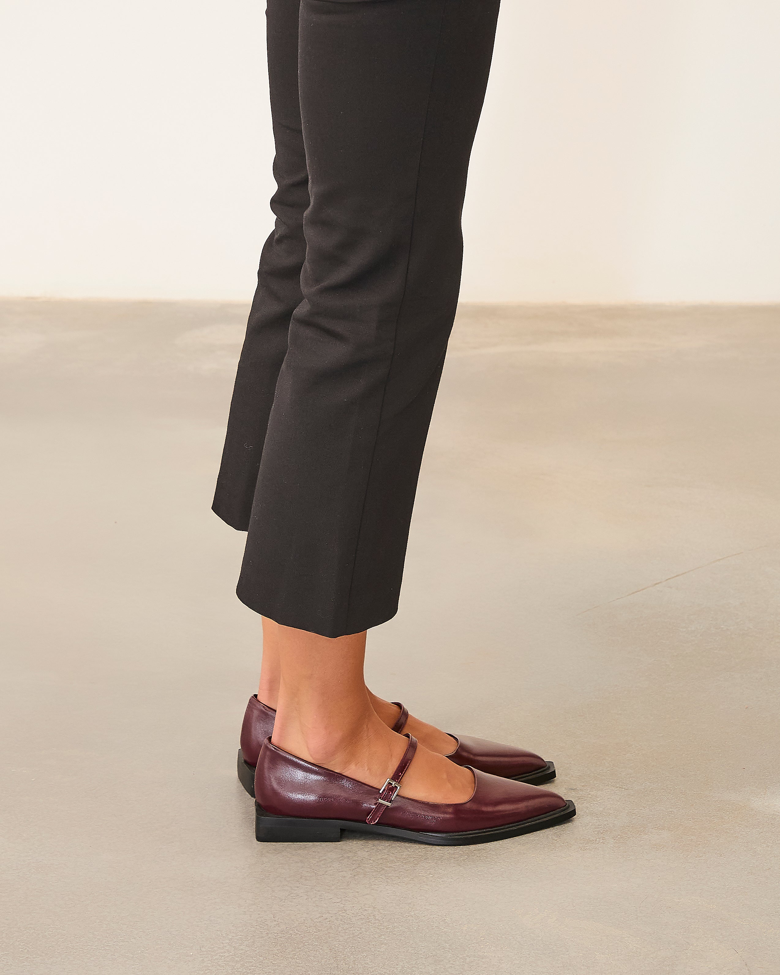 MIM Zapato Plano MAYFAIR BURDEOS