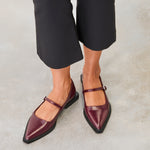 MIM Zapato Plano MAYFAIR BURDEOS