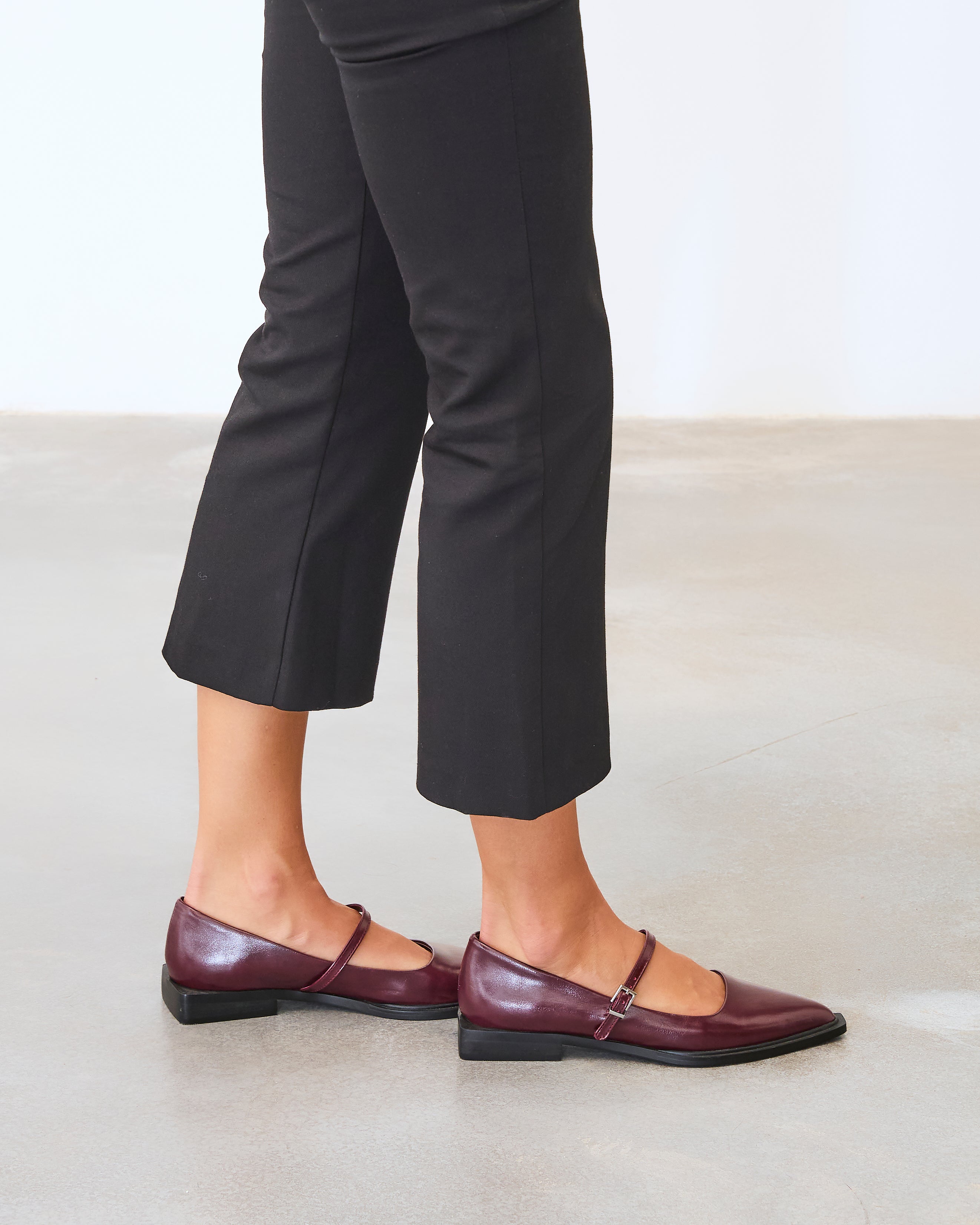 MIM Zapato Plano MAYFAIR BURDEOS