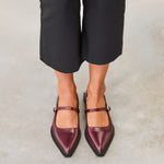 MIM Zapato Plano MAYFAIR BURDEOS