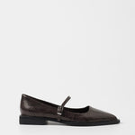 MIM Zapato Plano MAYFAIR CHOCOLATE SNAKE