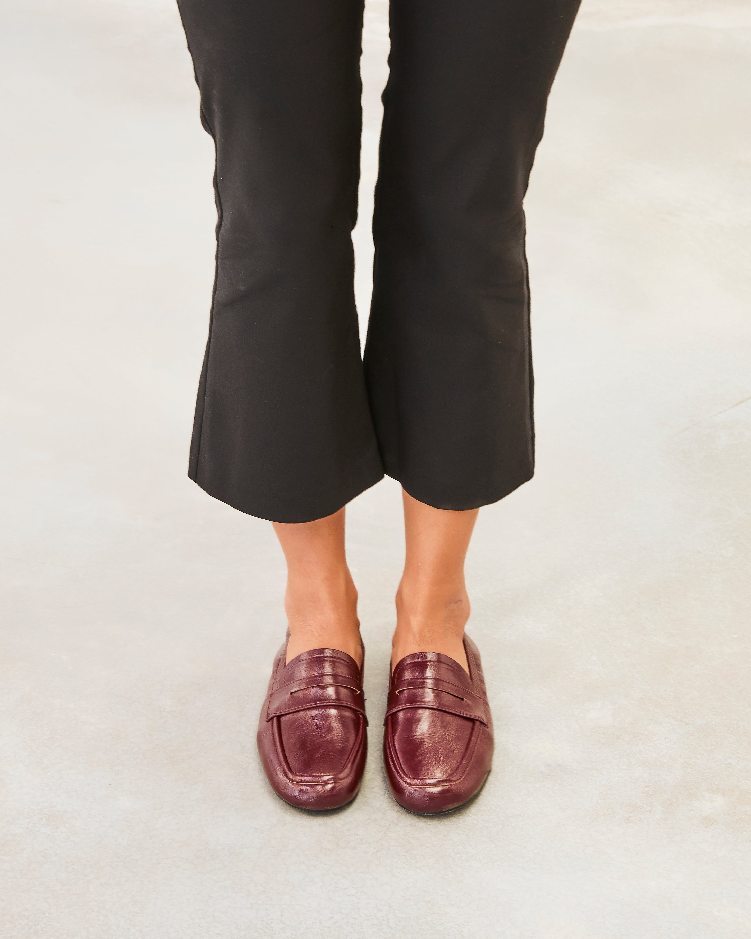 MIM Zapato Plano REYA BURDEOS