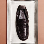 MIM Zapato Plano REYA CHOCOLATE SNAKE