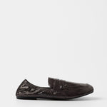MIM Zapato Plano REYA CHOCOLATE SNAKE