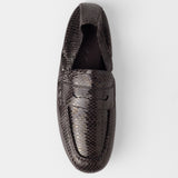 MIM Zapato Plano REYA CHOCOLATE SNAKE