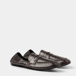 MIM Zapato Plano REYA CHOCOLATE SNAKE