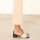 MIM Zueco MULLE BEIGE RAYAS